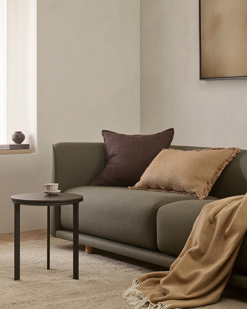 Flaxmill Mahogany Cushion