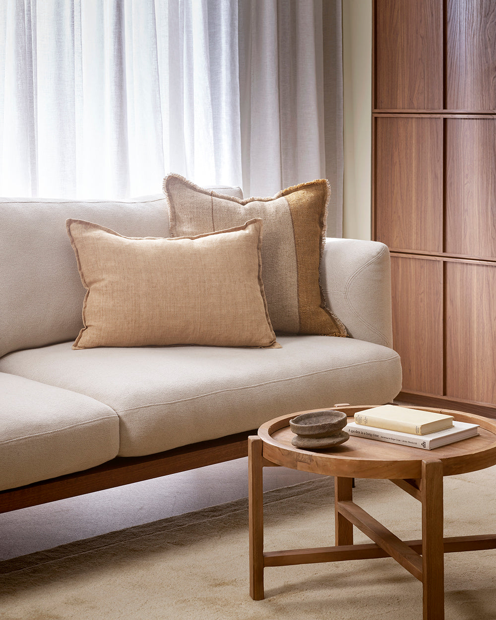 Frankton Caramel Cushion