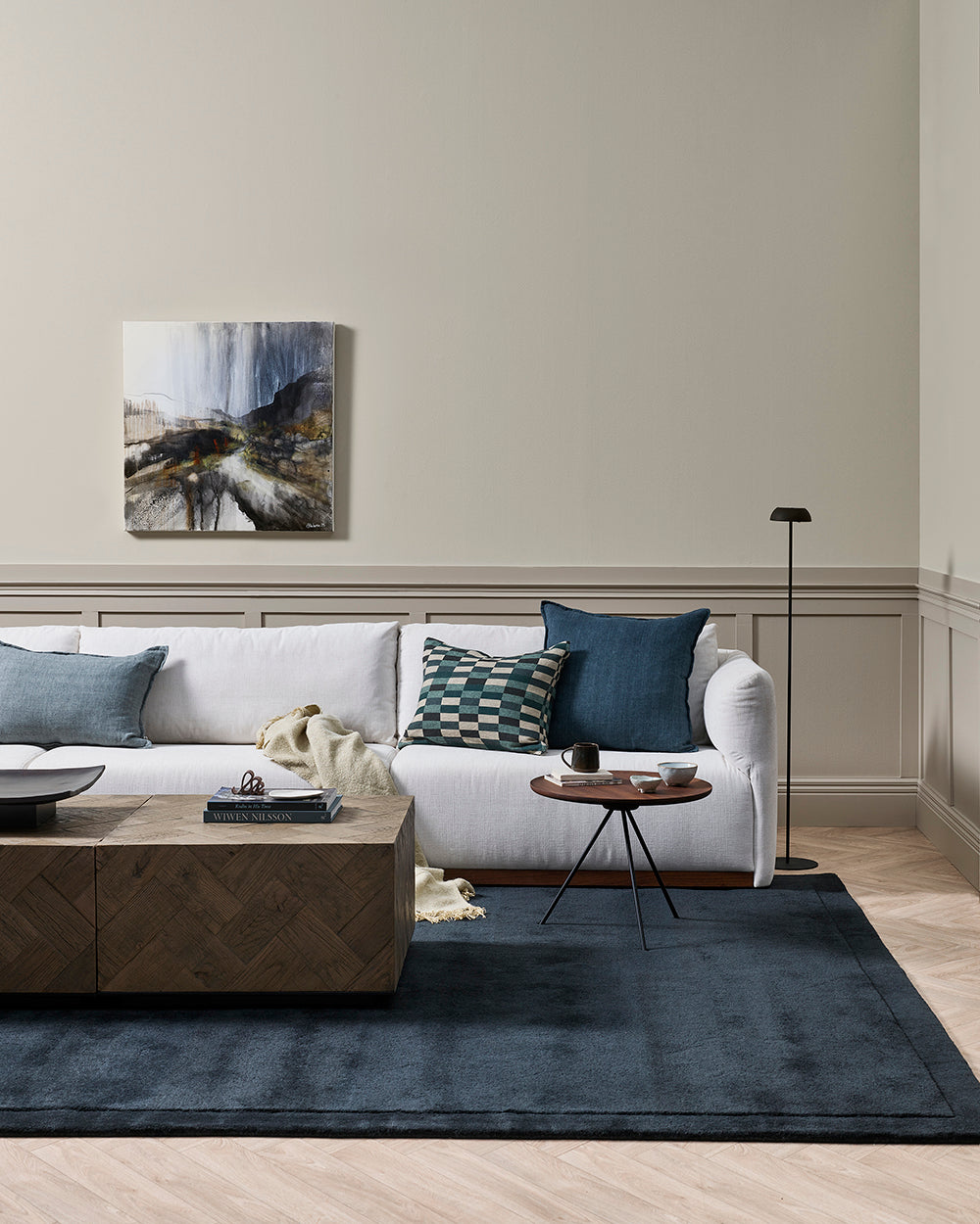 Norfolk Ink Floor Rug