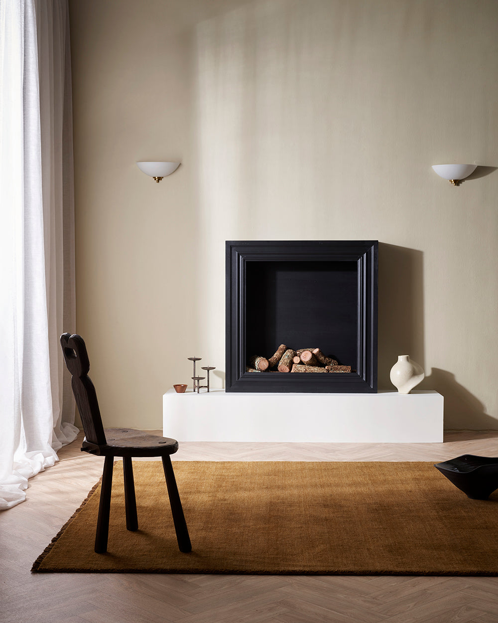 Sandringham Pecan Floor Rug