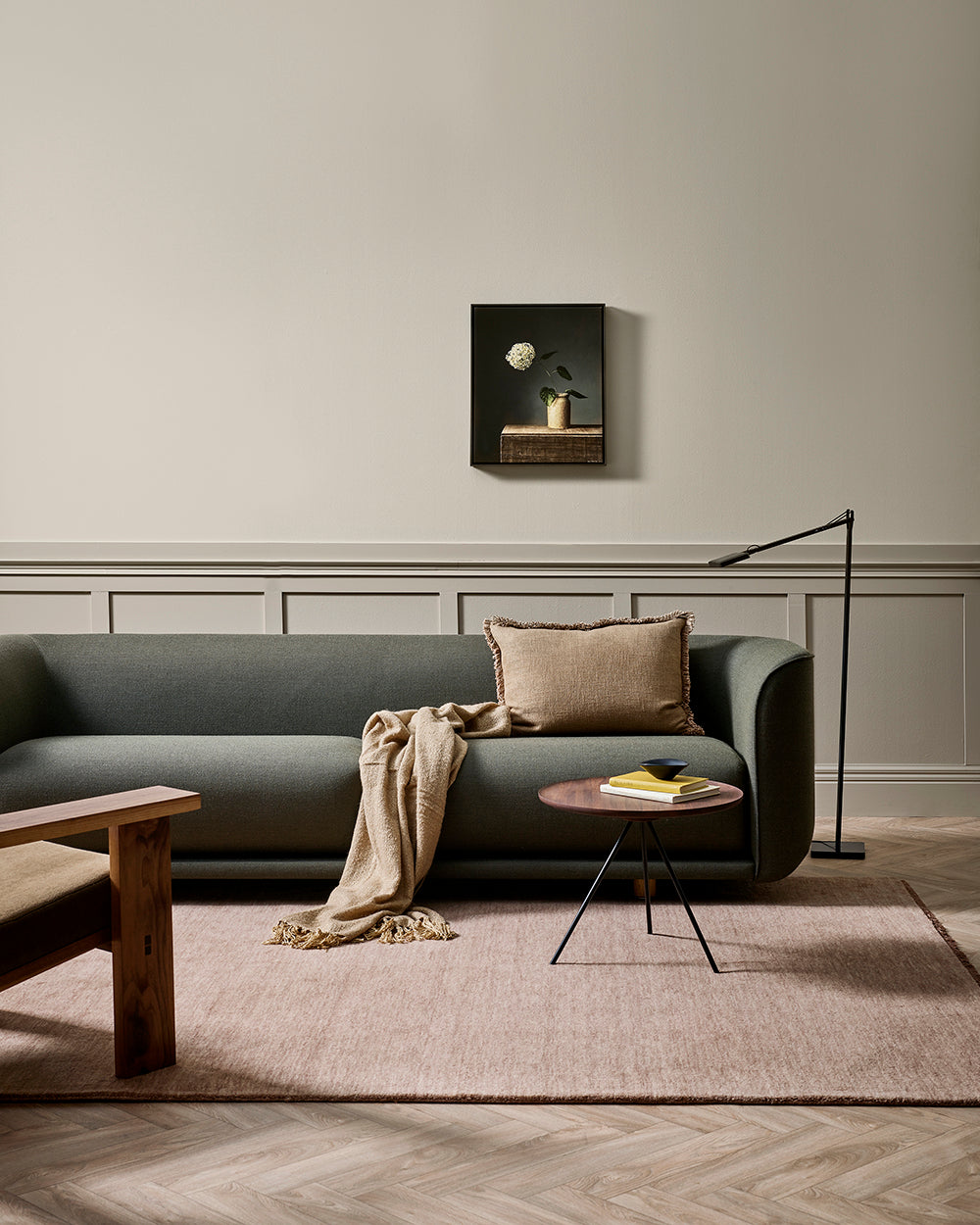 Sandringham Rosewood Floor Rug